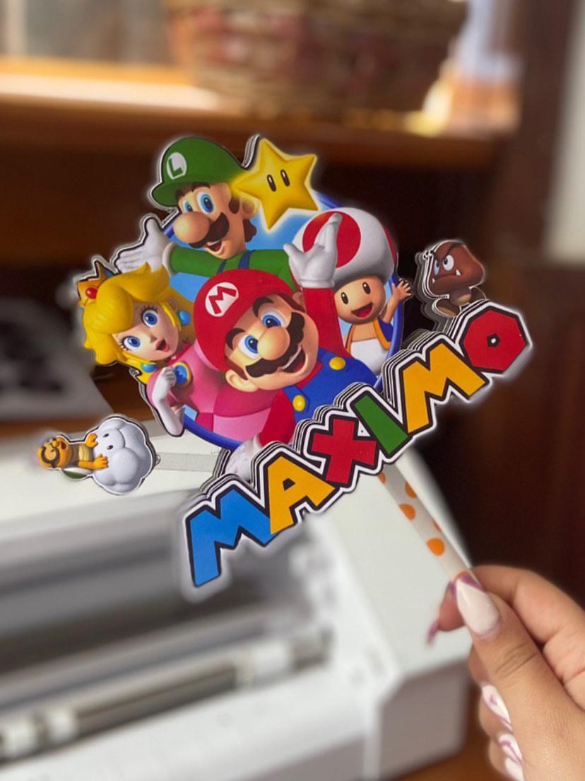 Cake Topper Personalizado en Impresión