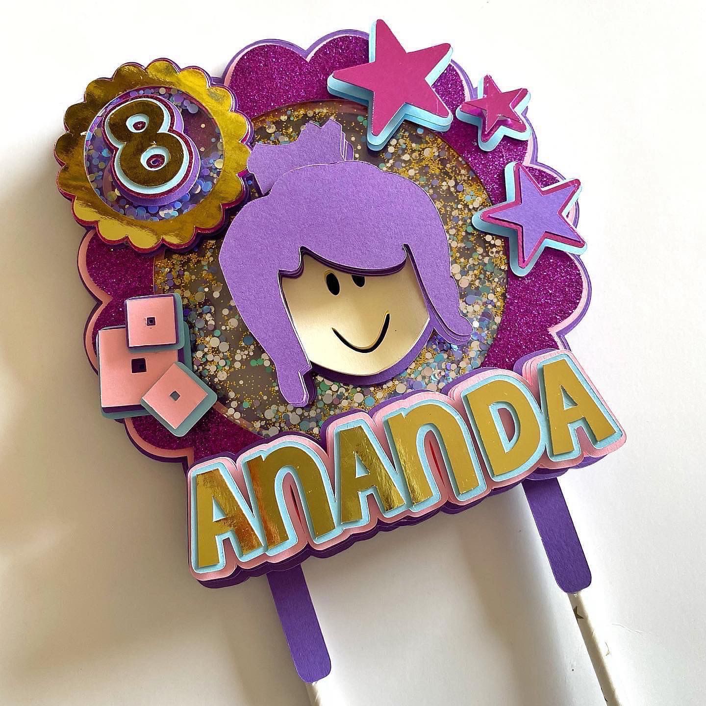 Cake Topper Shaker