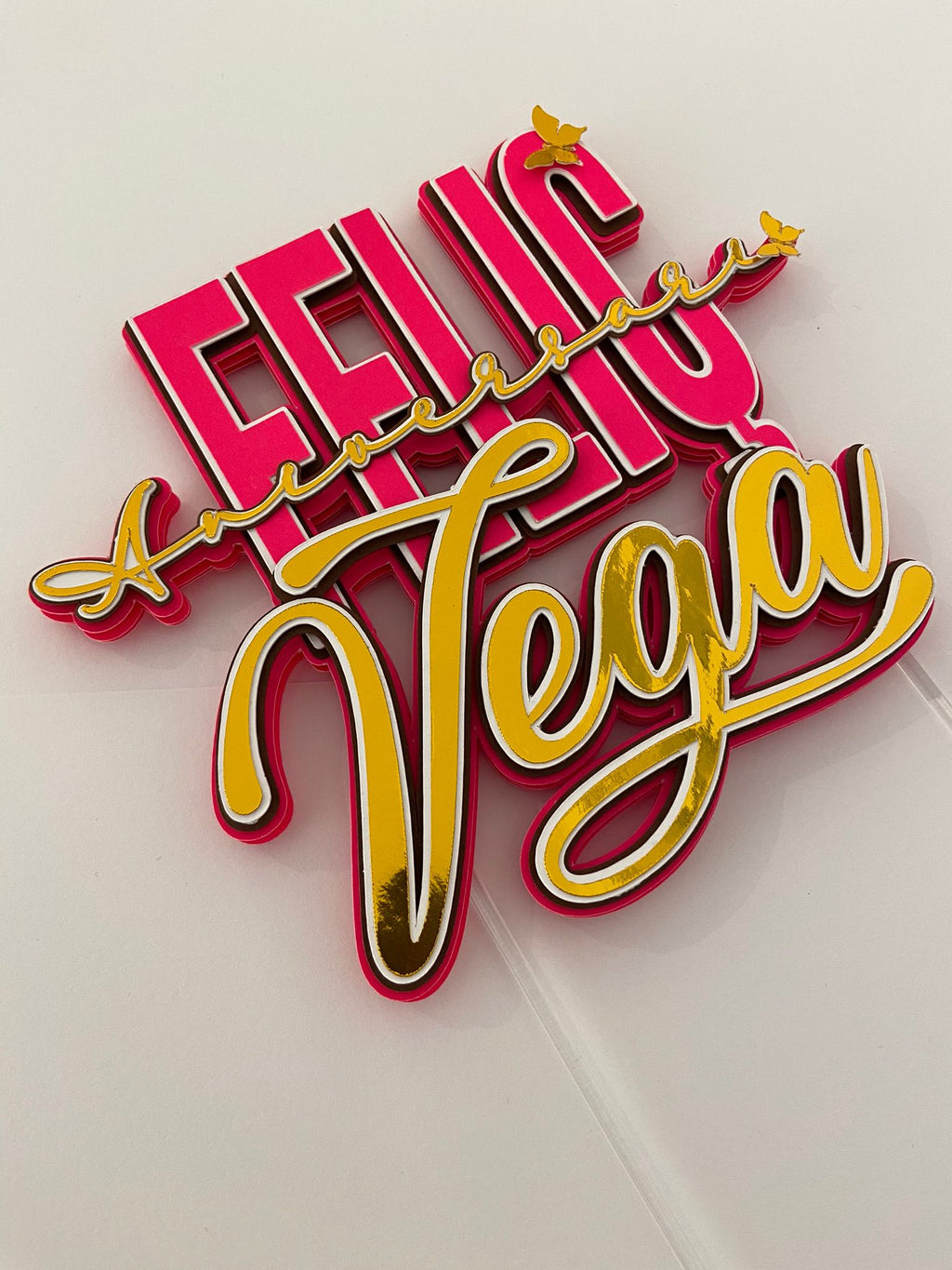 Cake Topper Personalizado